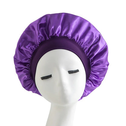 Bonnet en Satin Nuit