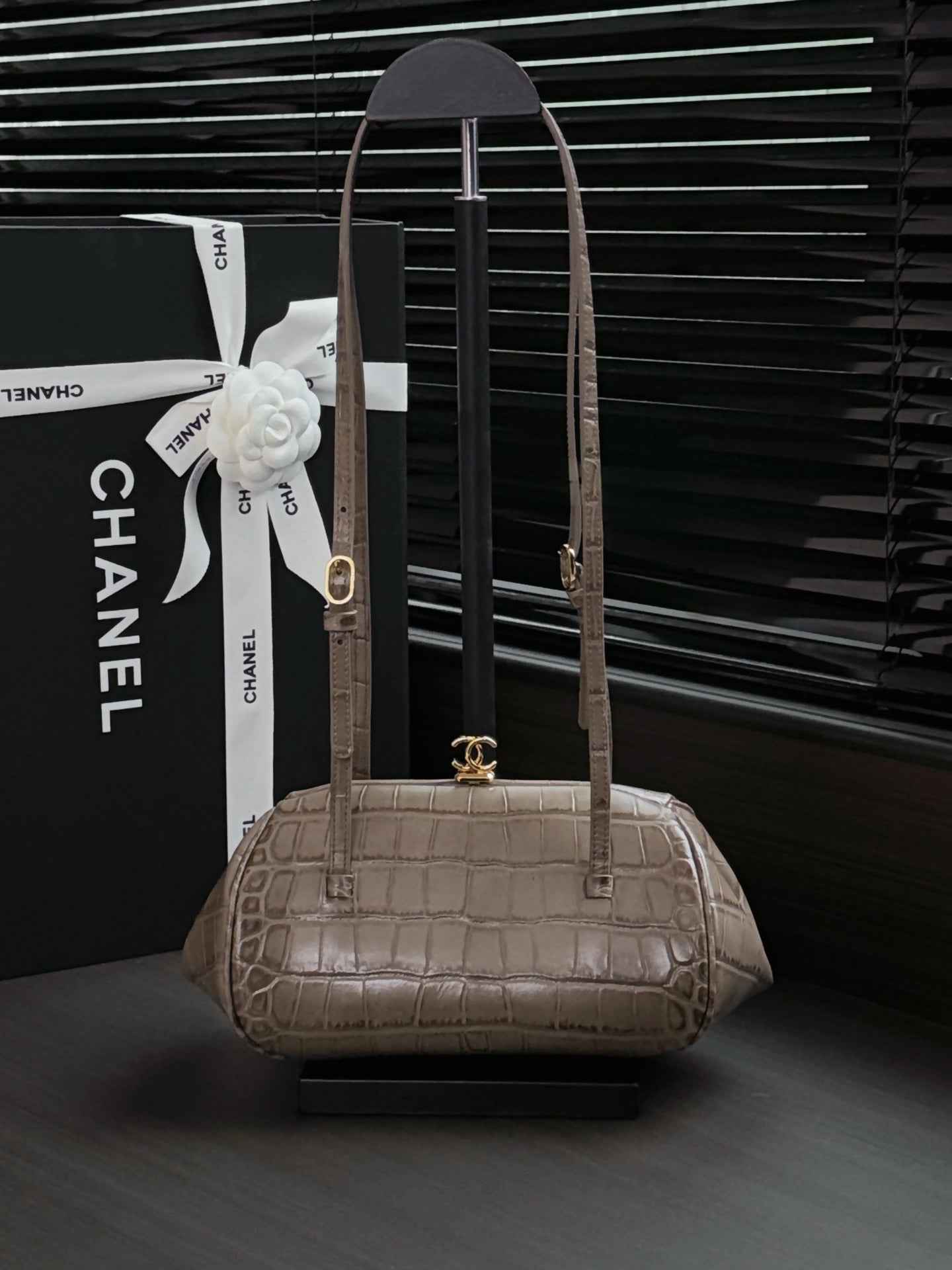 Chanel 2026 Clutch With Strap 28cm Multicolors Leather