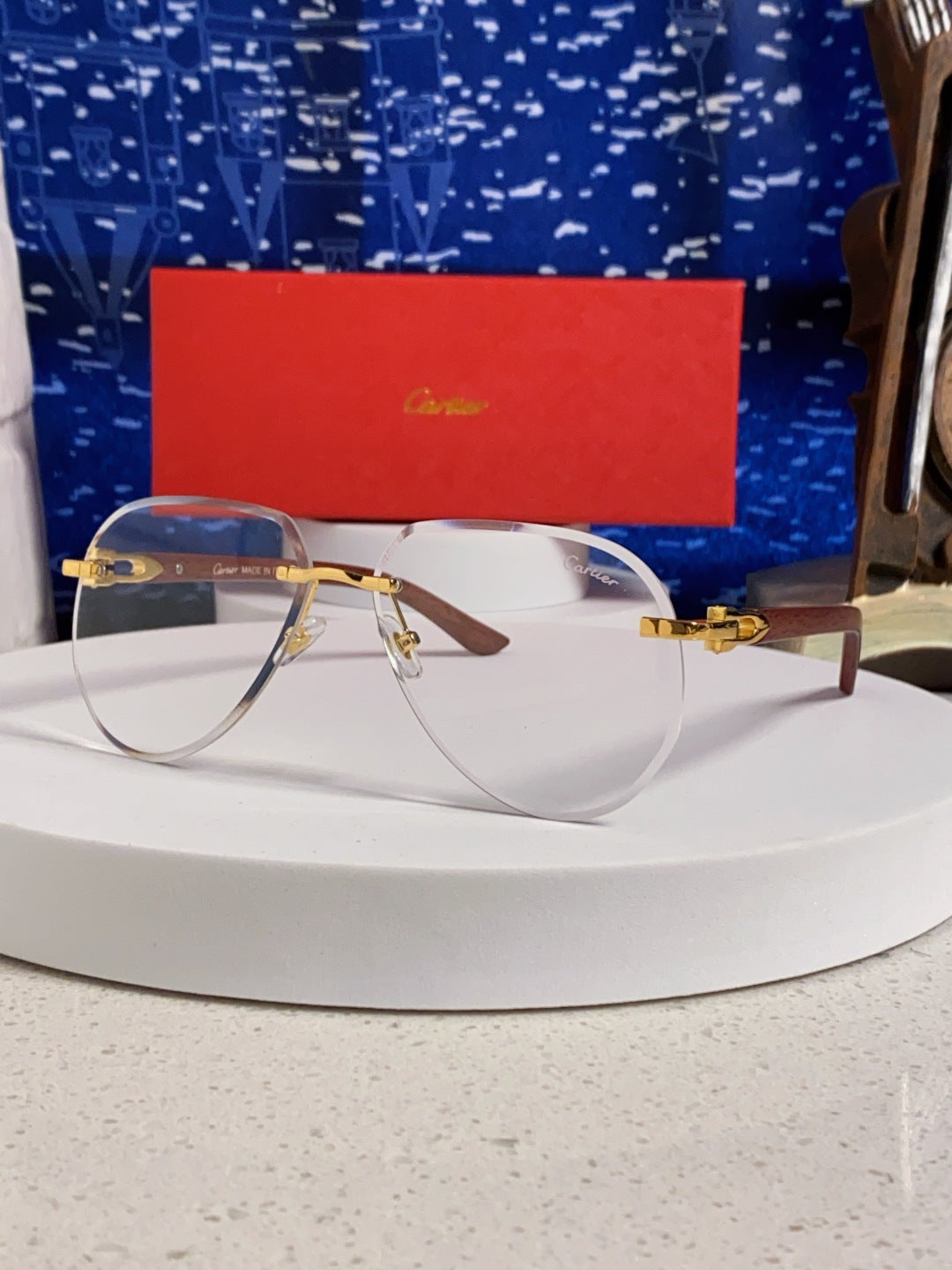 Cartier CT0440S Metal Sunglasses 288050