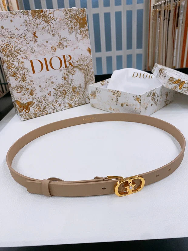Dior Lucky 30 Montaigne Star CD Belt Cowhide 186319