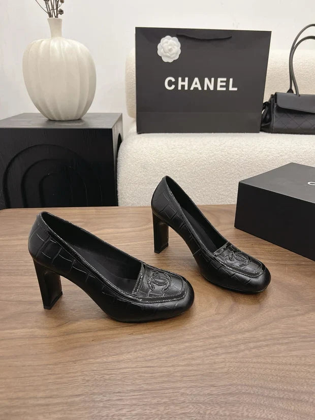 Chanel 2026 Square Toe Pump 9cm Lambskin 191779
