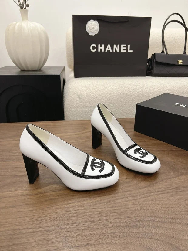 Chanel 2026 Square Toe Pump 9cm Lambskin 191779