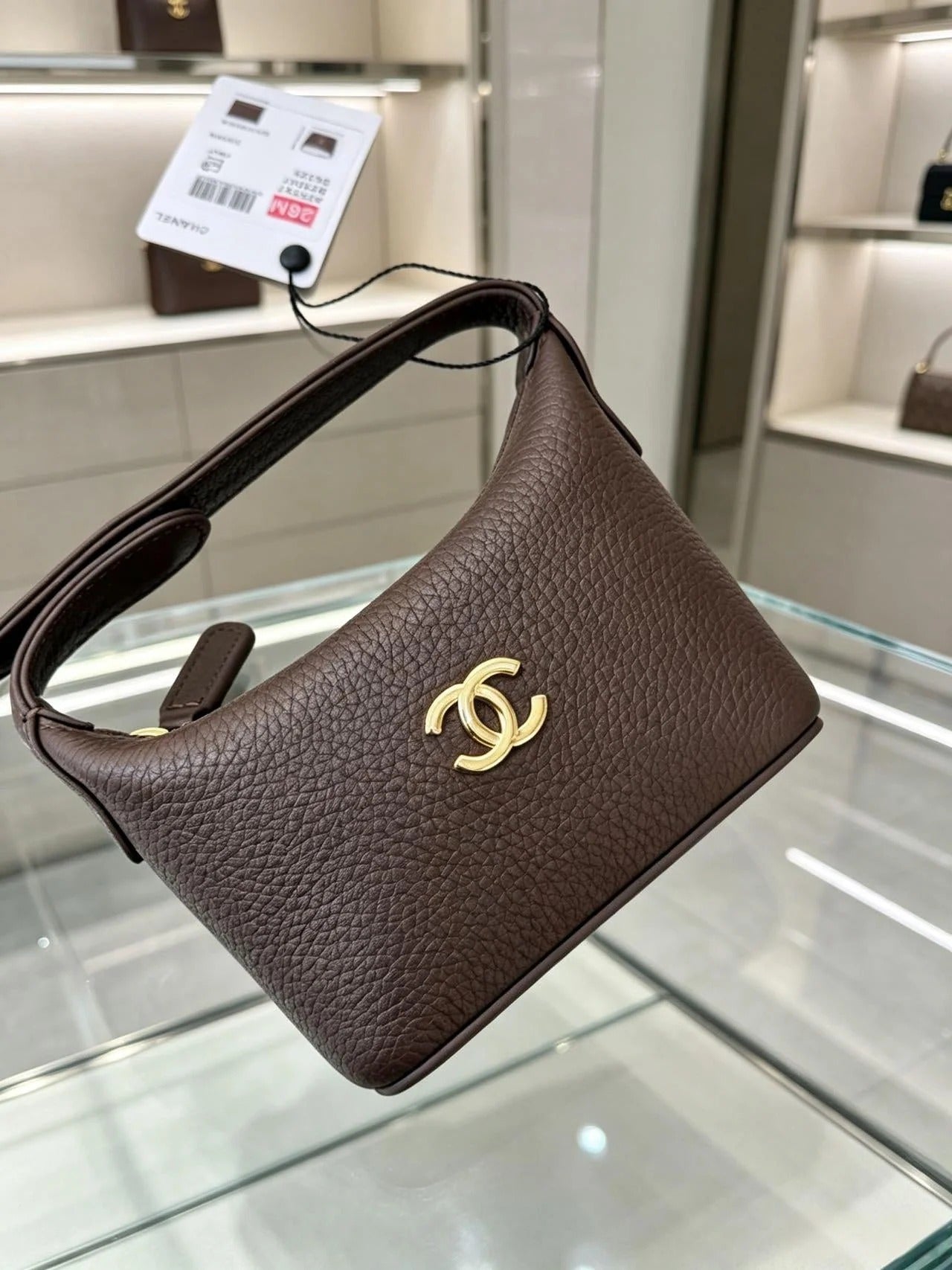 Chane 2026 Coco Beach Mini Bag 10cm Cowhide