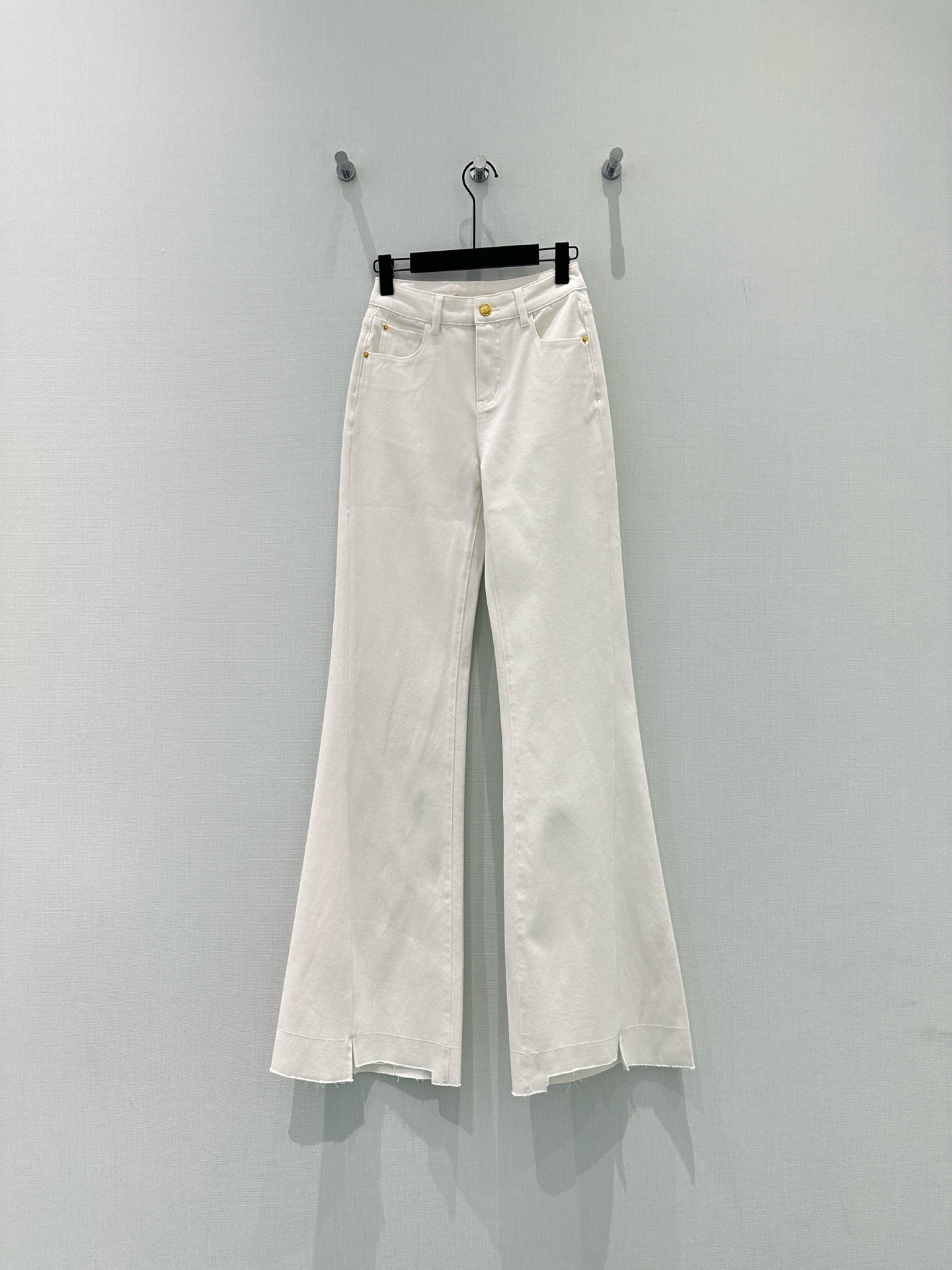 YSL Flared Jeans Cotton Polyester 351215