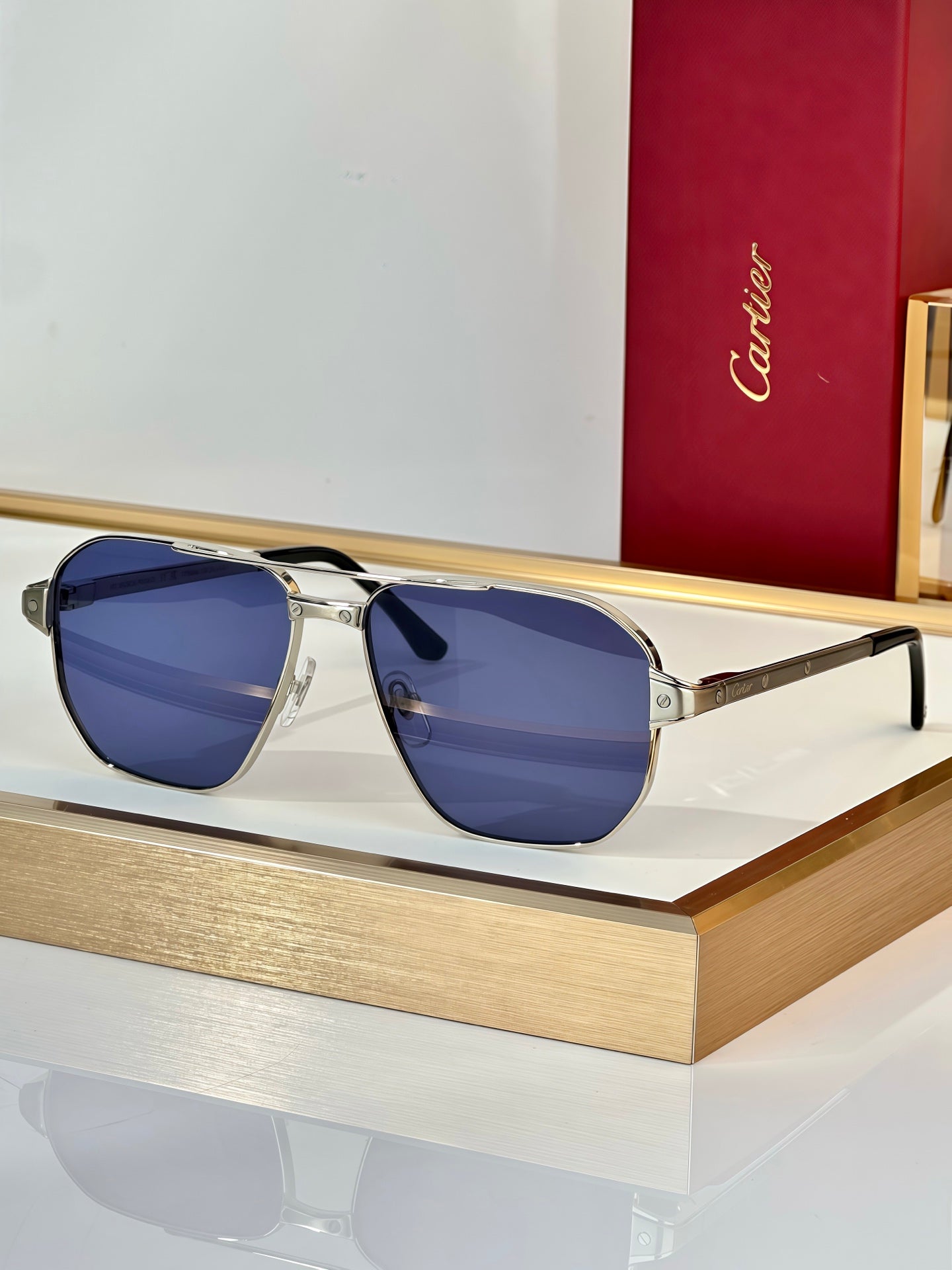 Cartier CT0424S Metal Sunglasses 189547