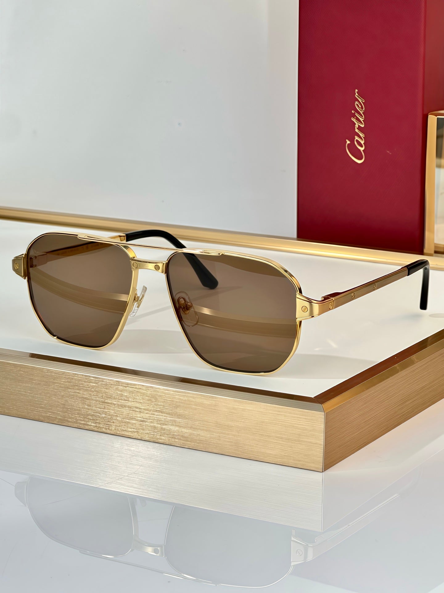 Cartier CT0424S Metal Sunglasses 189547