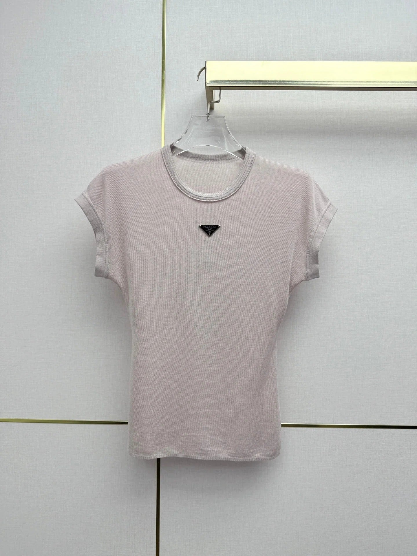 Prada 2026 Crew Neck Tencel Top 367690